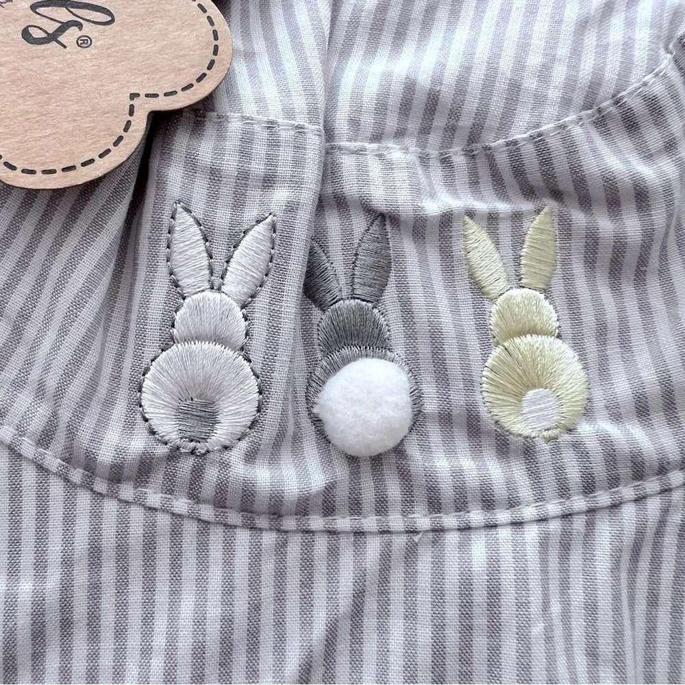 NWT Baby Essentials bunny hat and matching socks size 0-12 months